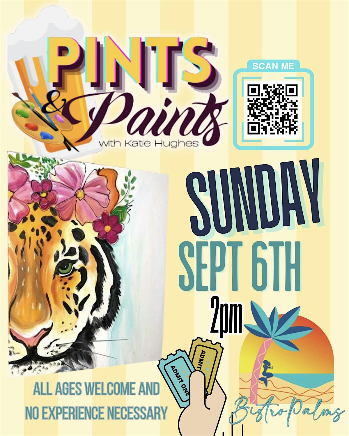 Pints & Paints at Bistro Palms Marianna