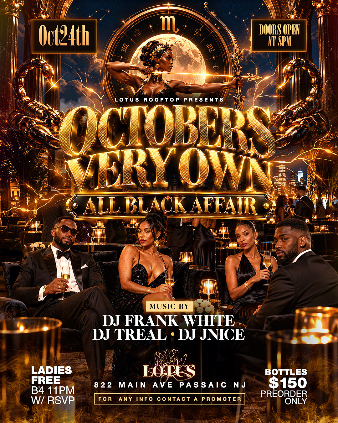 Octobers Very Own All Black Affair