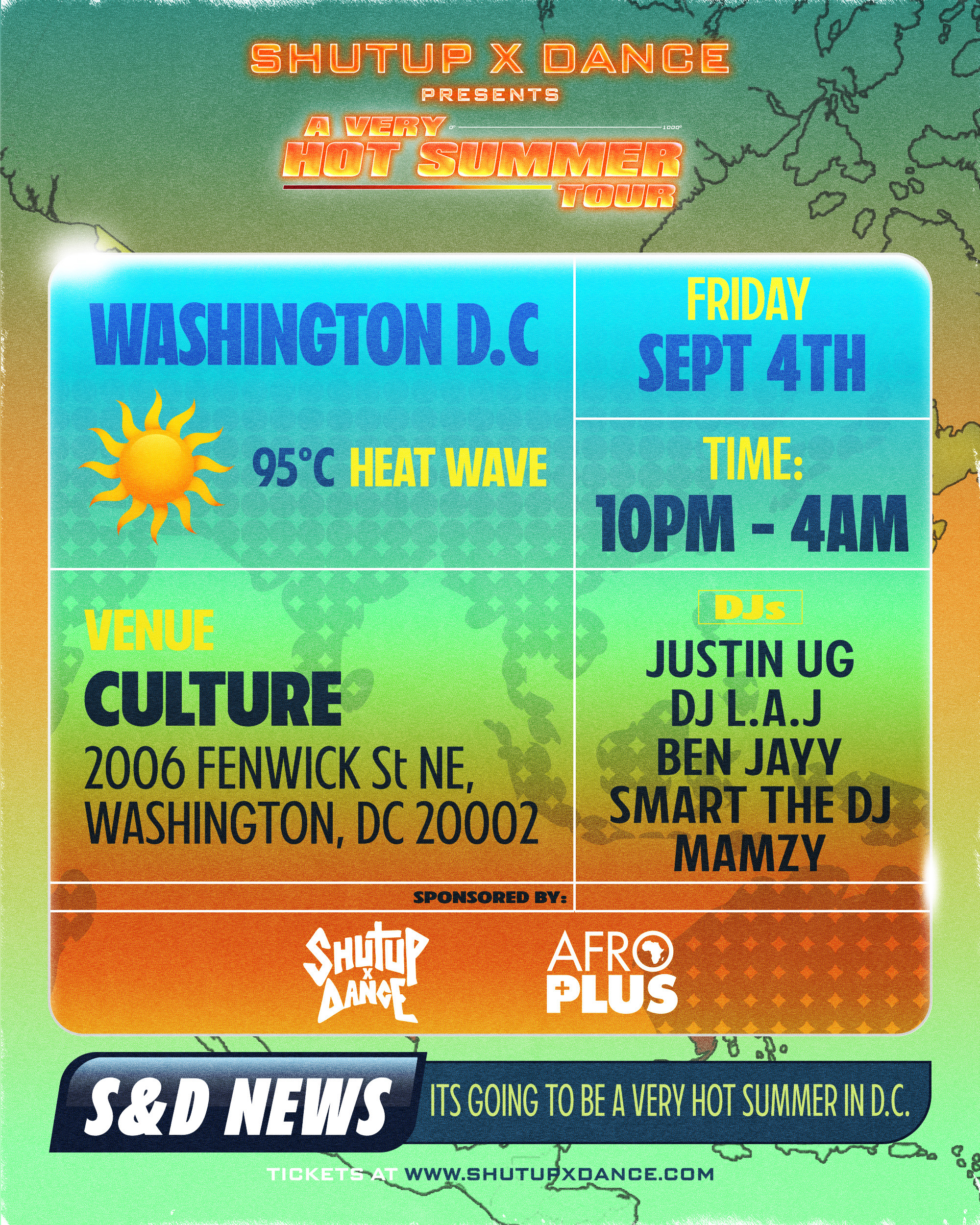 Shutup & Dance x Afro Plus Fest