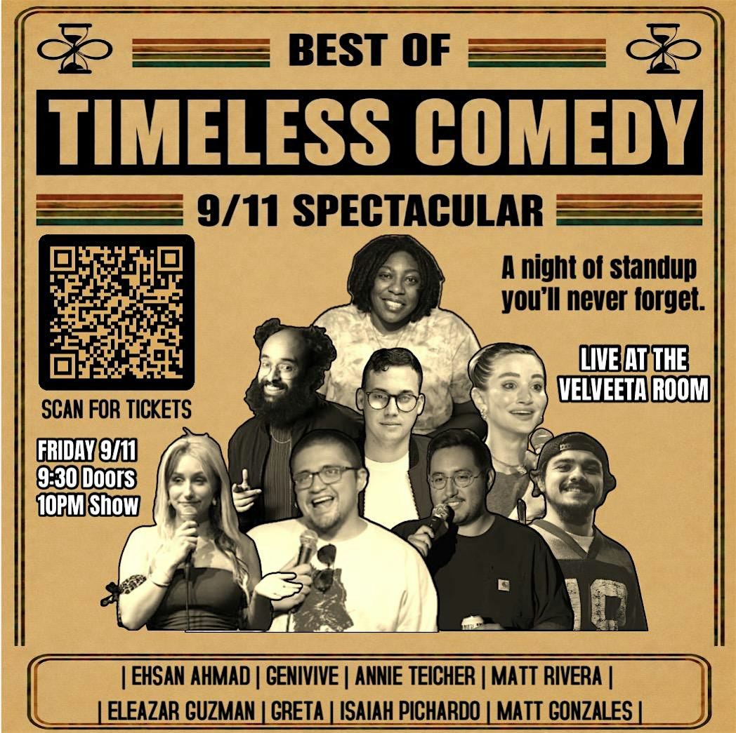 The Best Of Timeless Comedy: 9/11 Spectacular! Live at the Velveeta Room