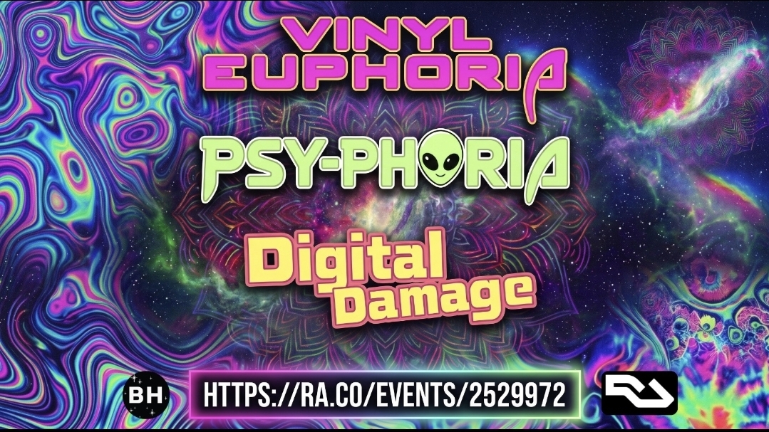 Vinyl Euphoria meets Digital Damage and Launches Psyphoria