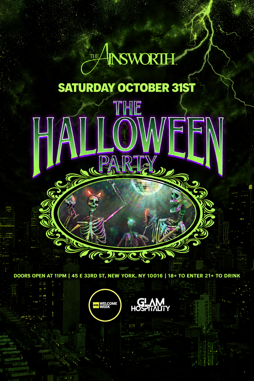 The Halloween Night College Party (18+)@ AINSWORTH