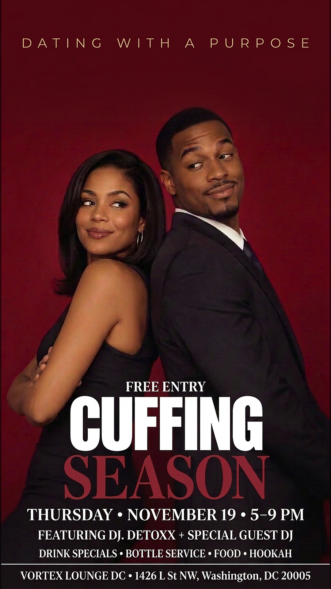 Cuffing Season: Dating With a Purpose (Singles Mixer & Happy Hour)