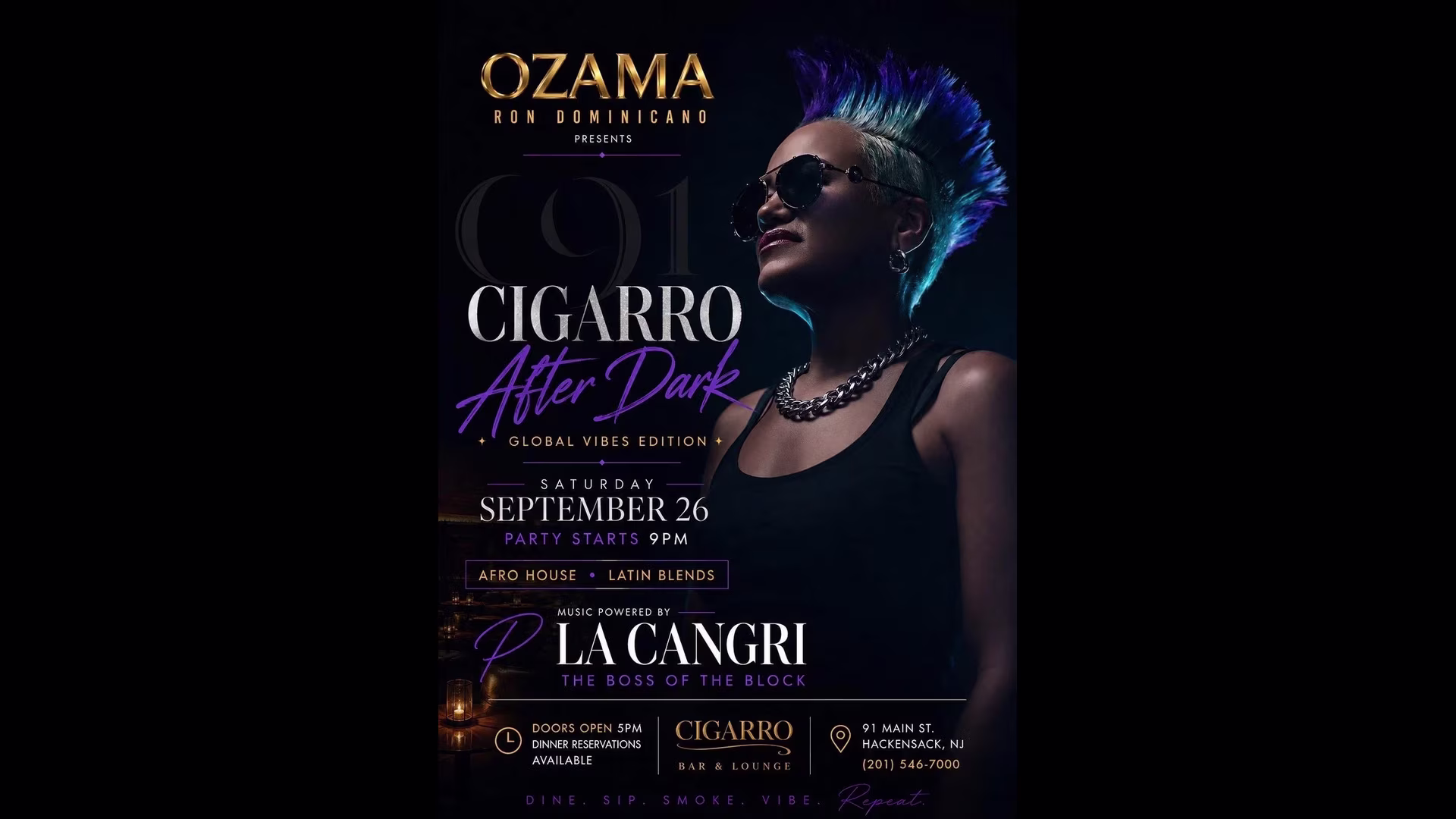 Cigarro After Dark: Global Vibes