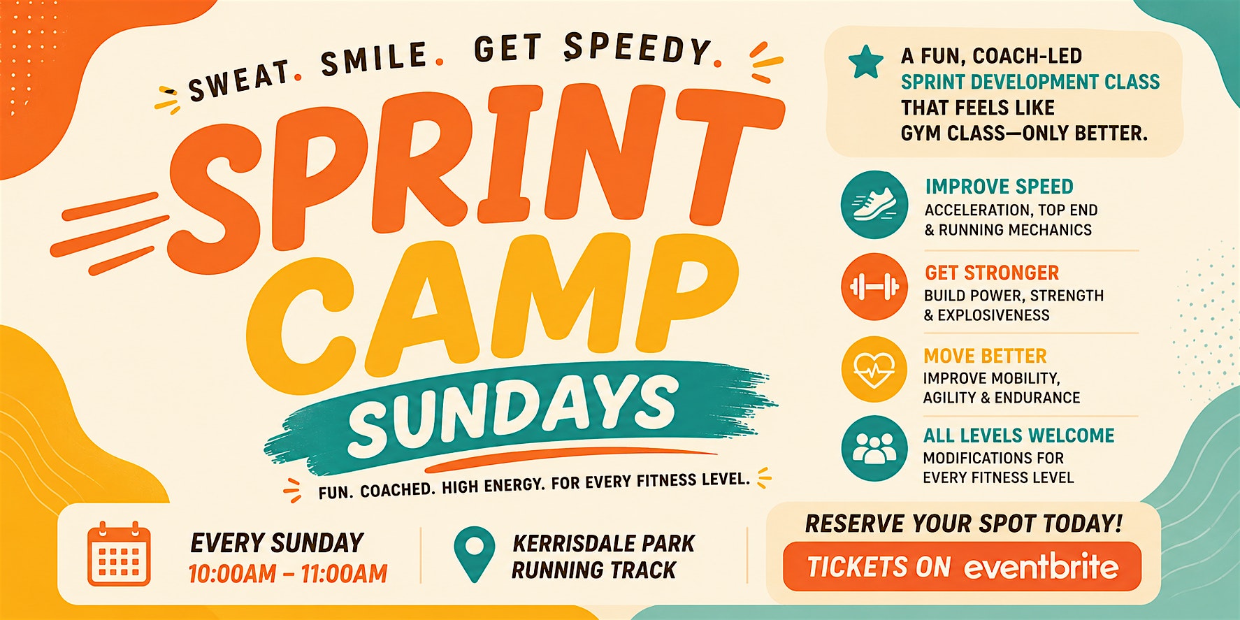 Sprint Camp Sundays