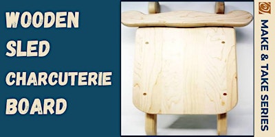 Wooden Sled Charcuterie Board