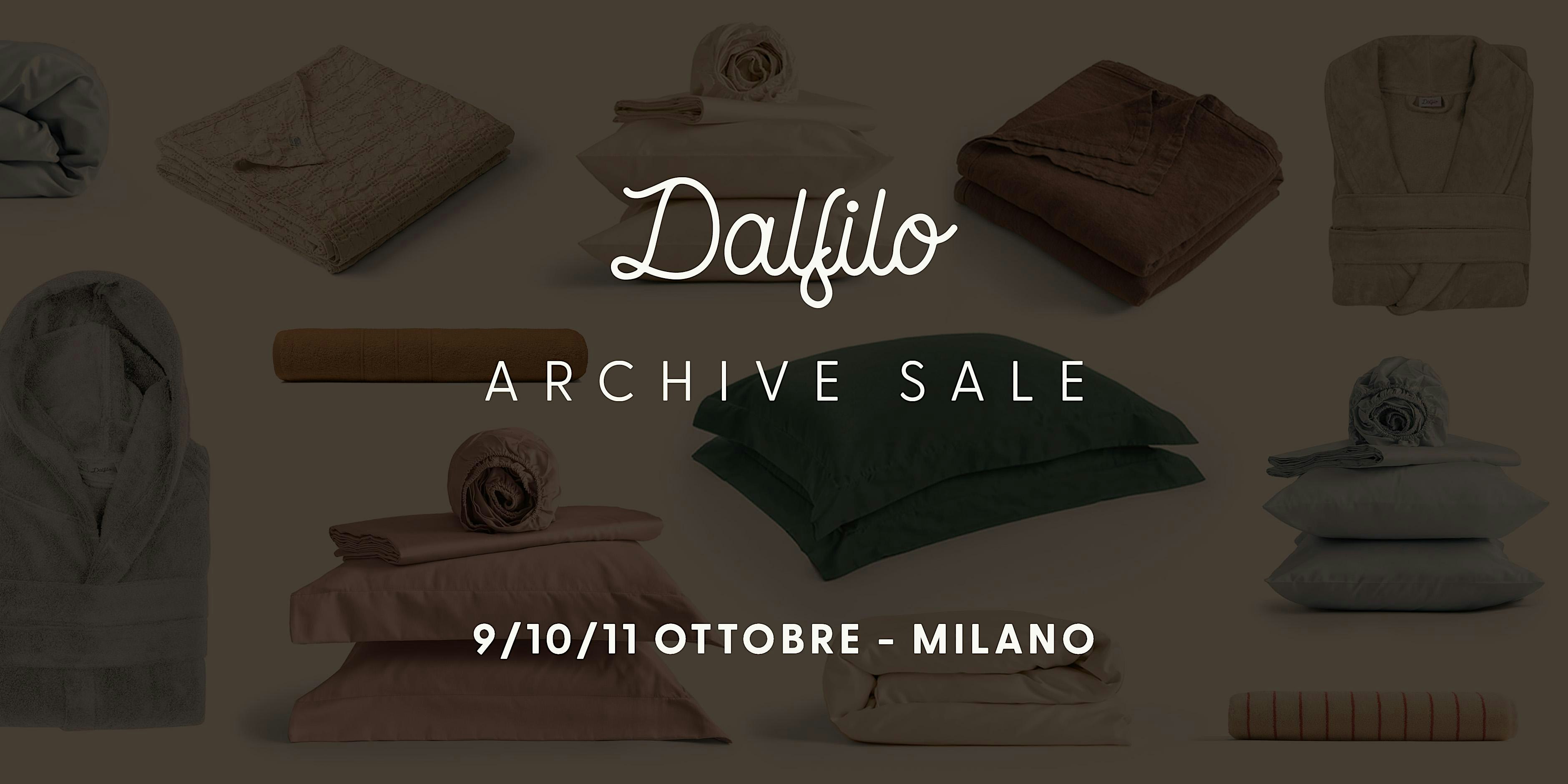 Dalfilo Archive Sale (fino al -70%)