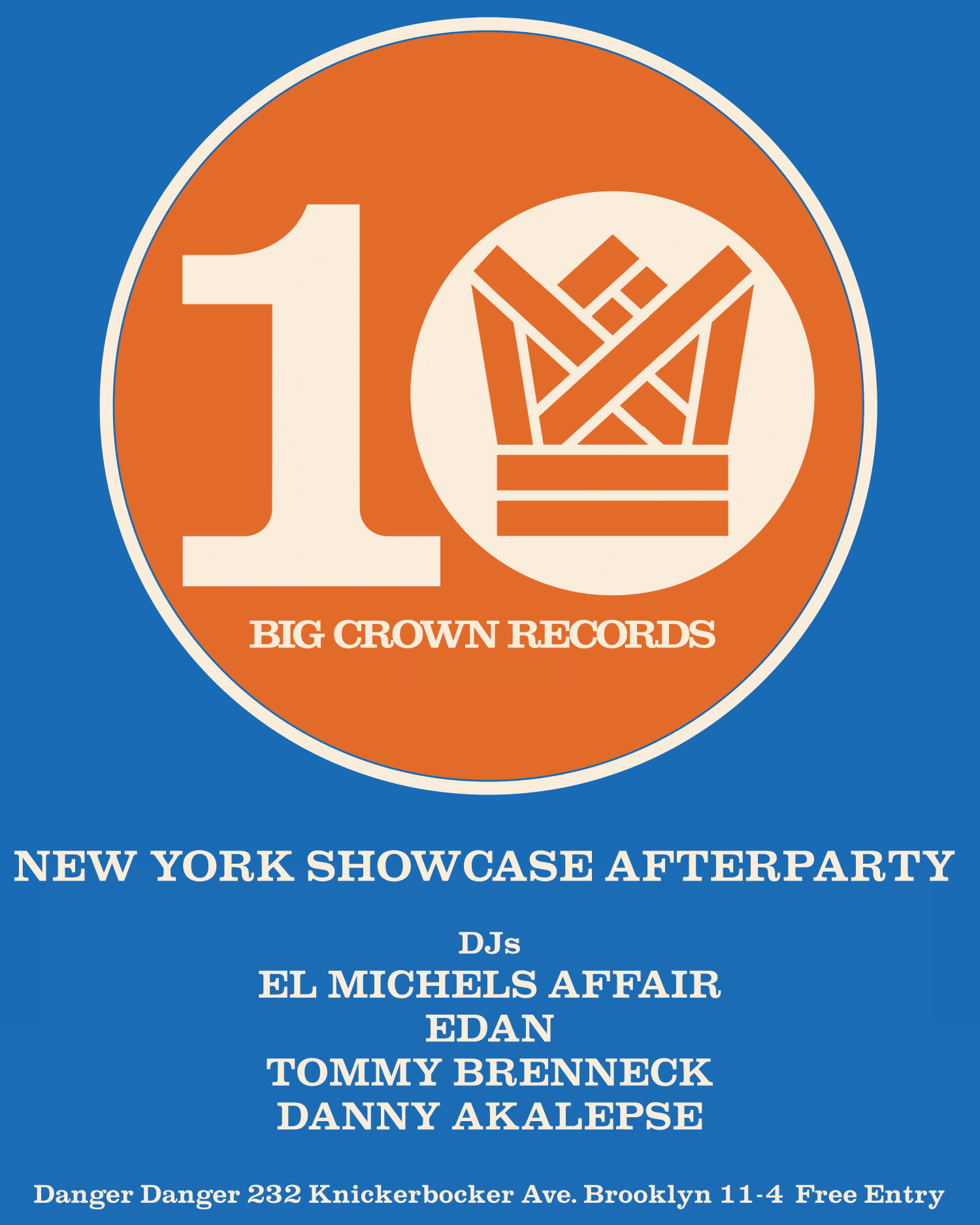 Big Crown Records 10th Anniversary Afterparty