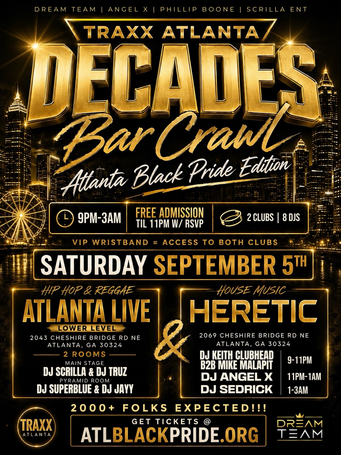 TRAXX Atlanta Bar Crawl | Atlanta Black Pride 2026 [Main Event]