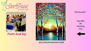 Seattle Paint and Sip, Paint Party, Paint Night  With Stir Up The Paint