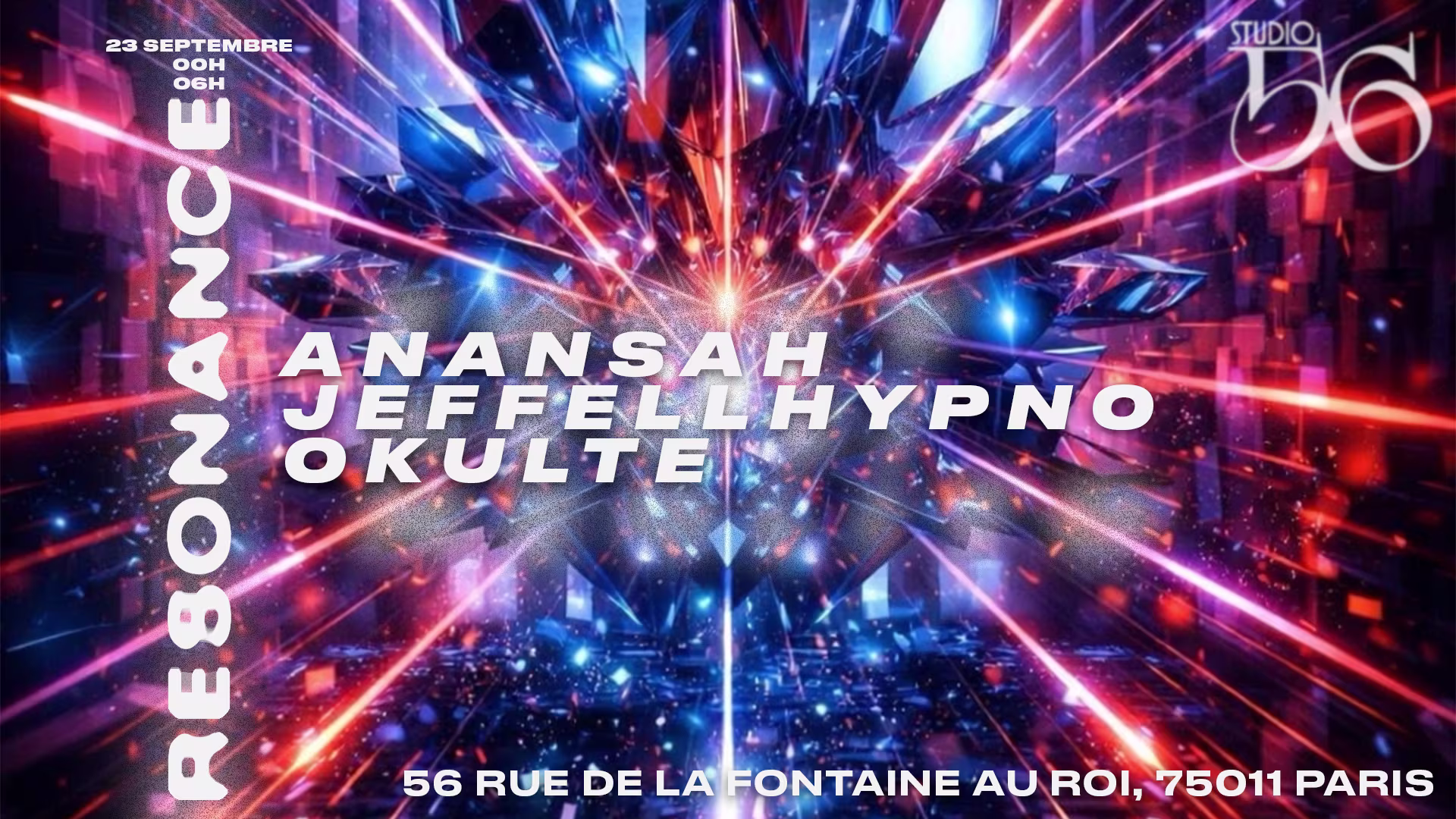 Resonance  W/ Anansah , Jeffellhypno , Okulte