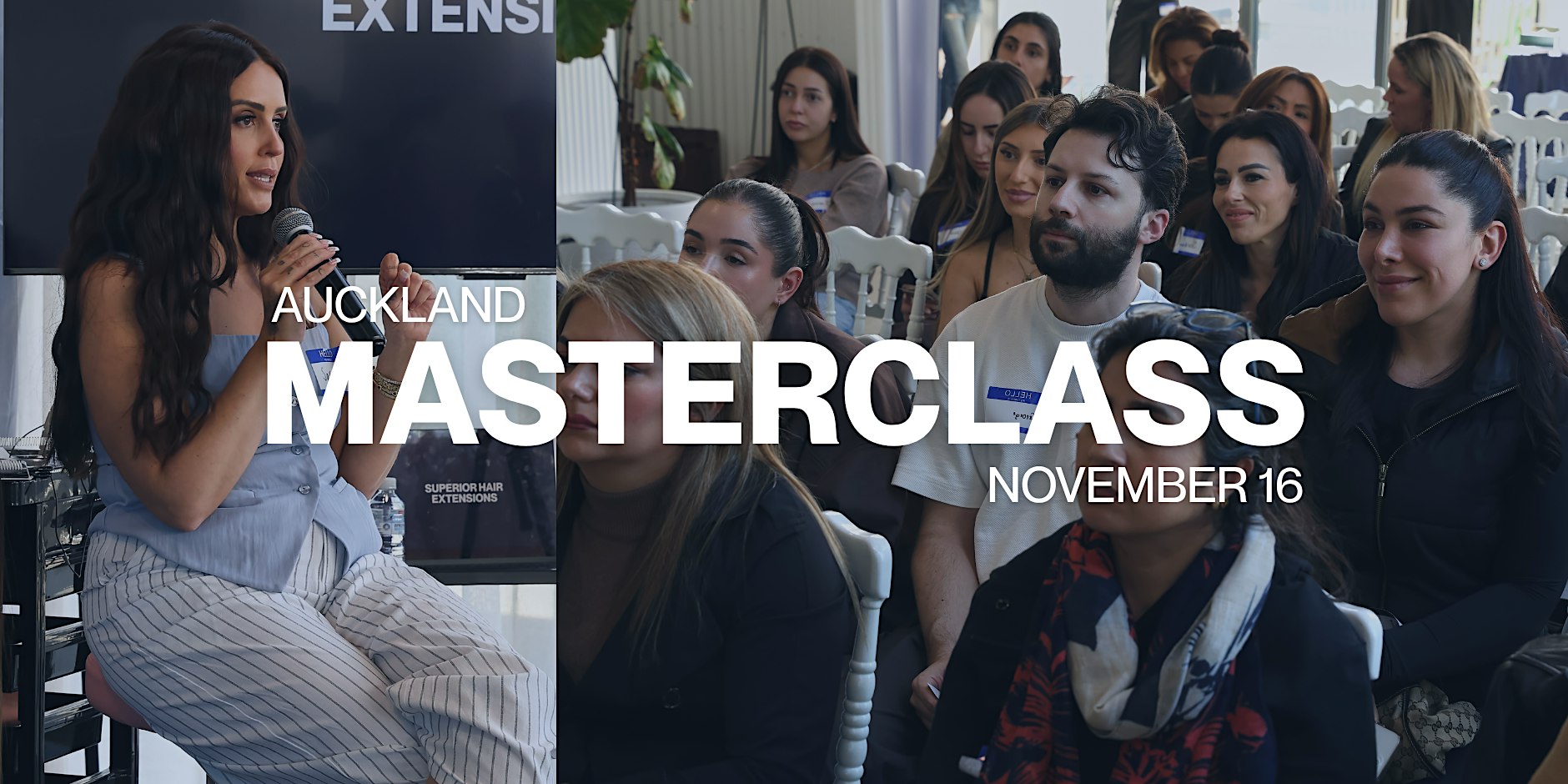 Superior Hair's Masterclass in Auckland | The Butterfly Experience