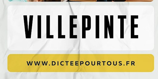 La dictée pour tous à VILLEPINTE