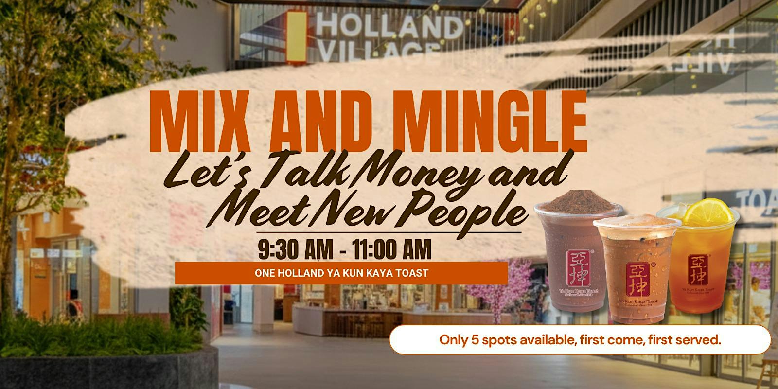 Mix and Mingle: Let's Talk Money and Meet New People