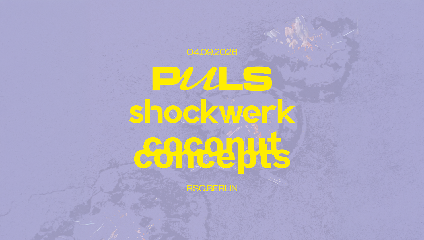 PULS x shockwerk x coconut concepts pres. LAST SUMMER NIGHT