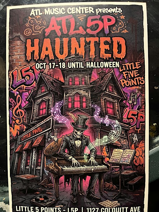 Little 5 Points Haunted House Artist District