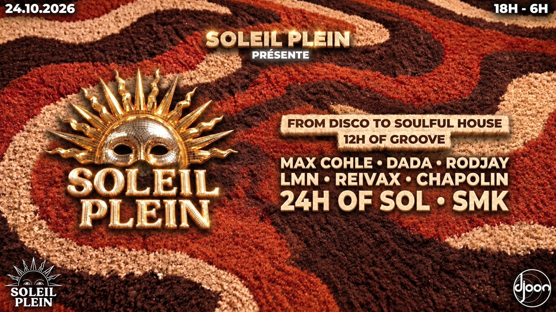 Soleil Plein: 12H of Groove