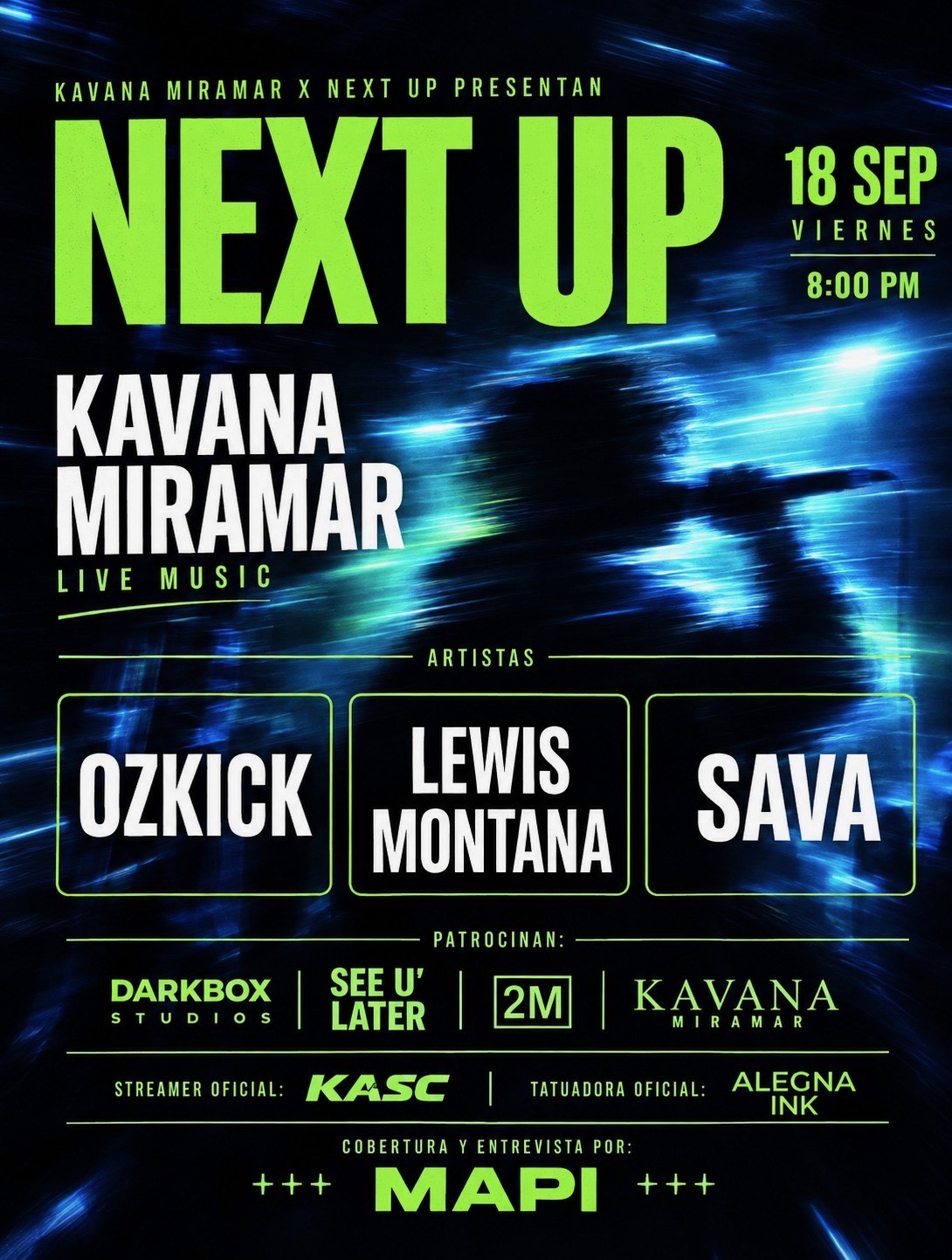 NextUP: Kavana Miramar
