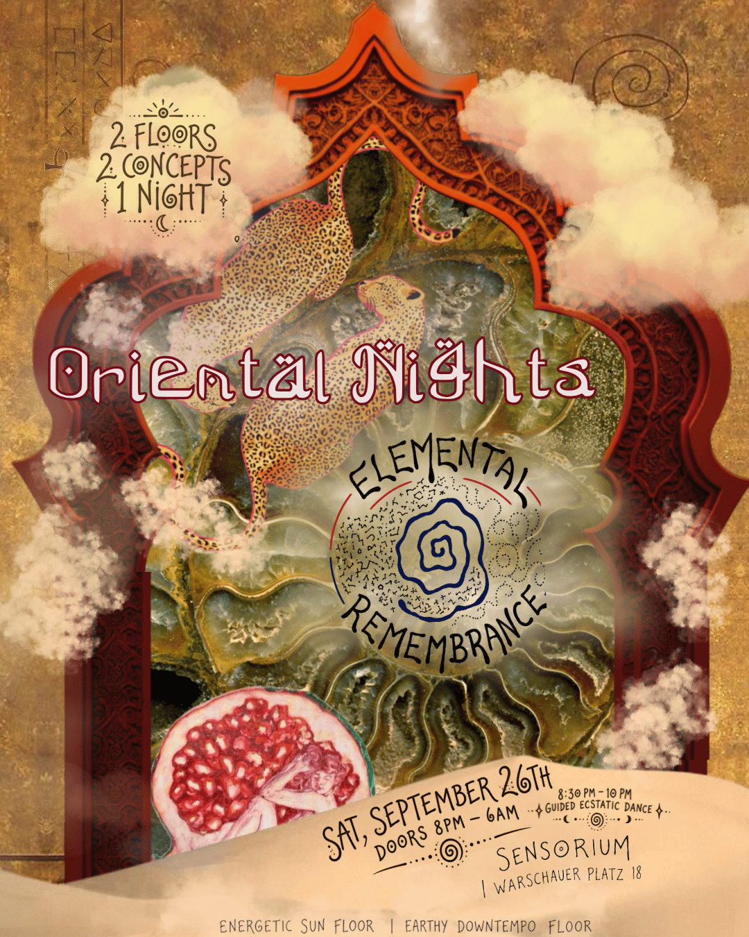 Oriental Nights & Elemental Rememberance - A Sun & Earth Experience with Organic Electronic Mus
