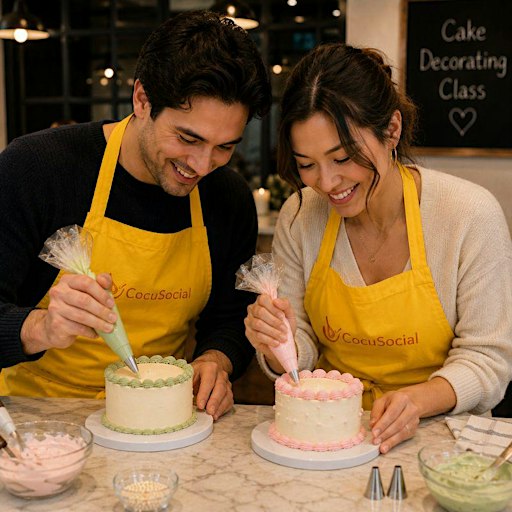 In-person Class: Cake Decorating: Buttercream Piping Techniques (NYC)