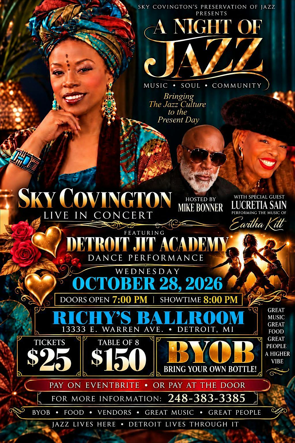 Jazz on Repeat Music Series: Sky Covington Live