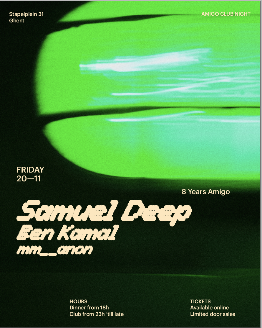 8Y Amigo with Samuel Deep, Ben Kamal & mm_anon
