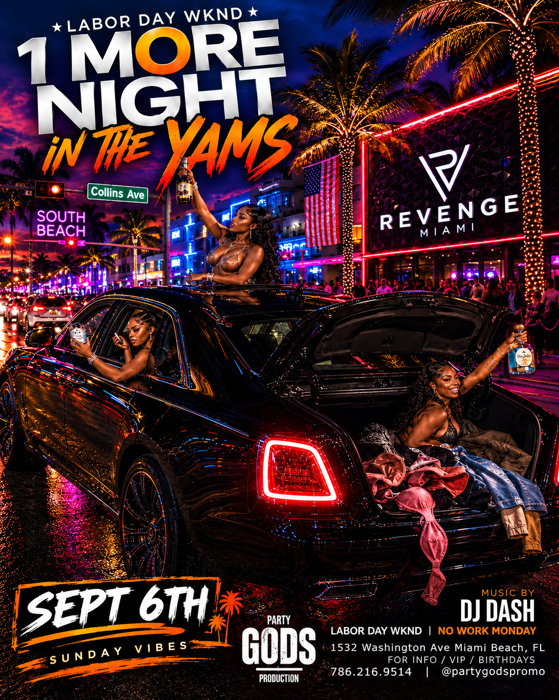 1 More Night In The Yams(Labor day edition)