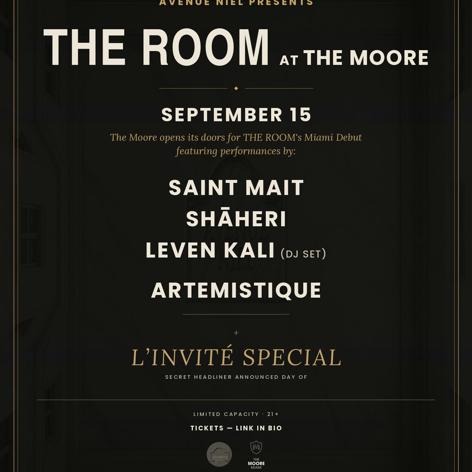 THE ROOM at The Moore