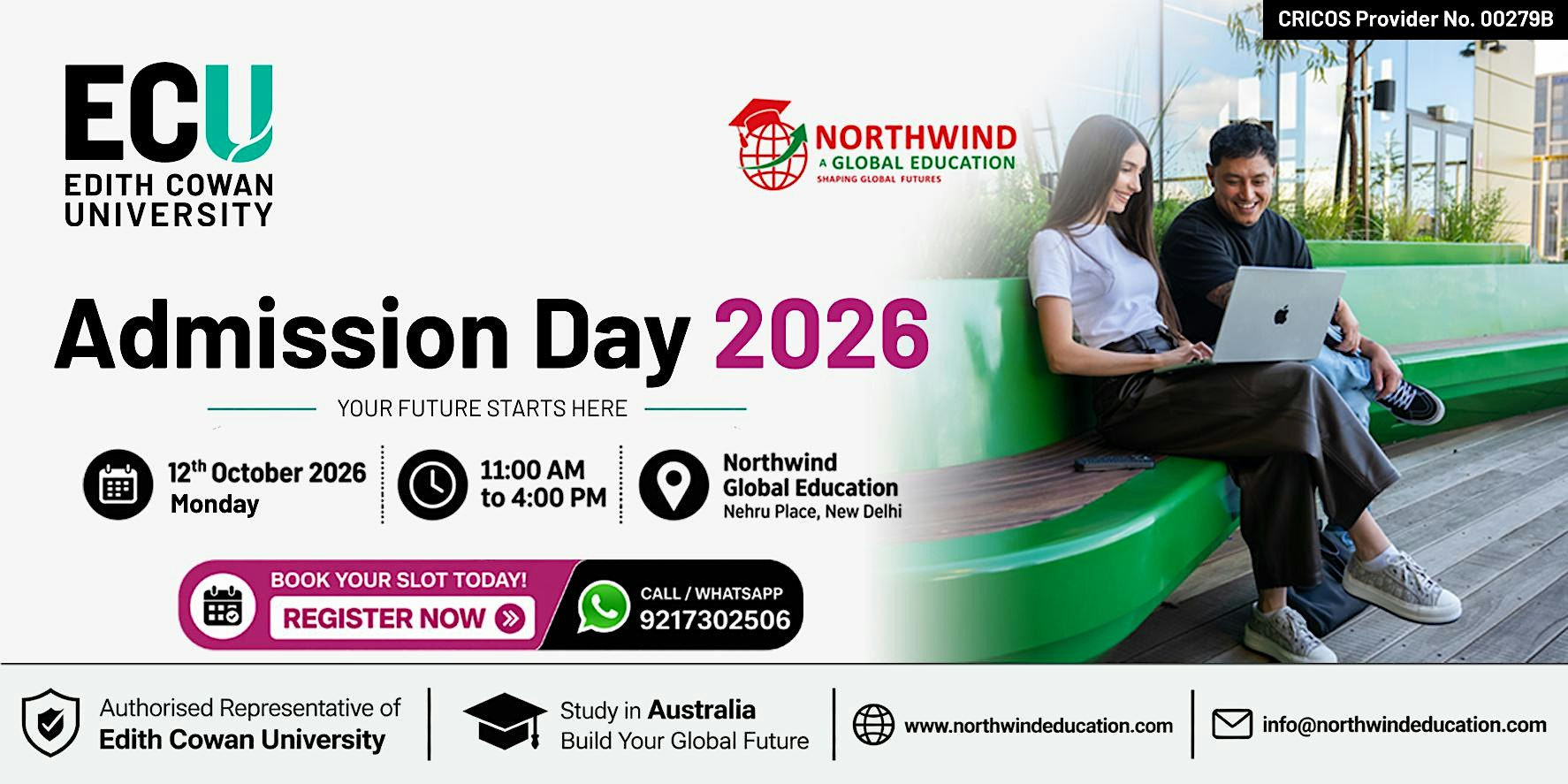 ECU Admission Day 2026 | Study in Australia