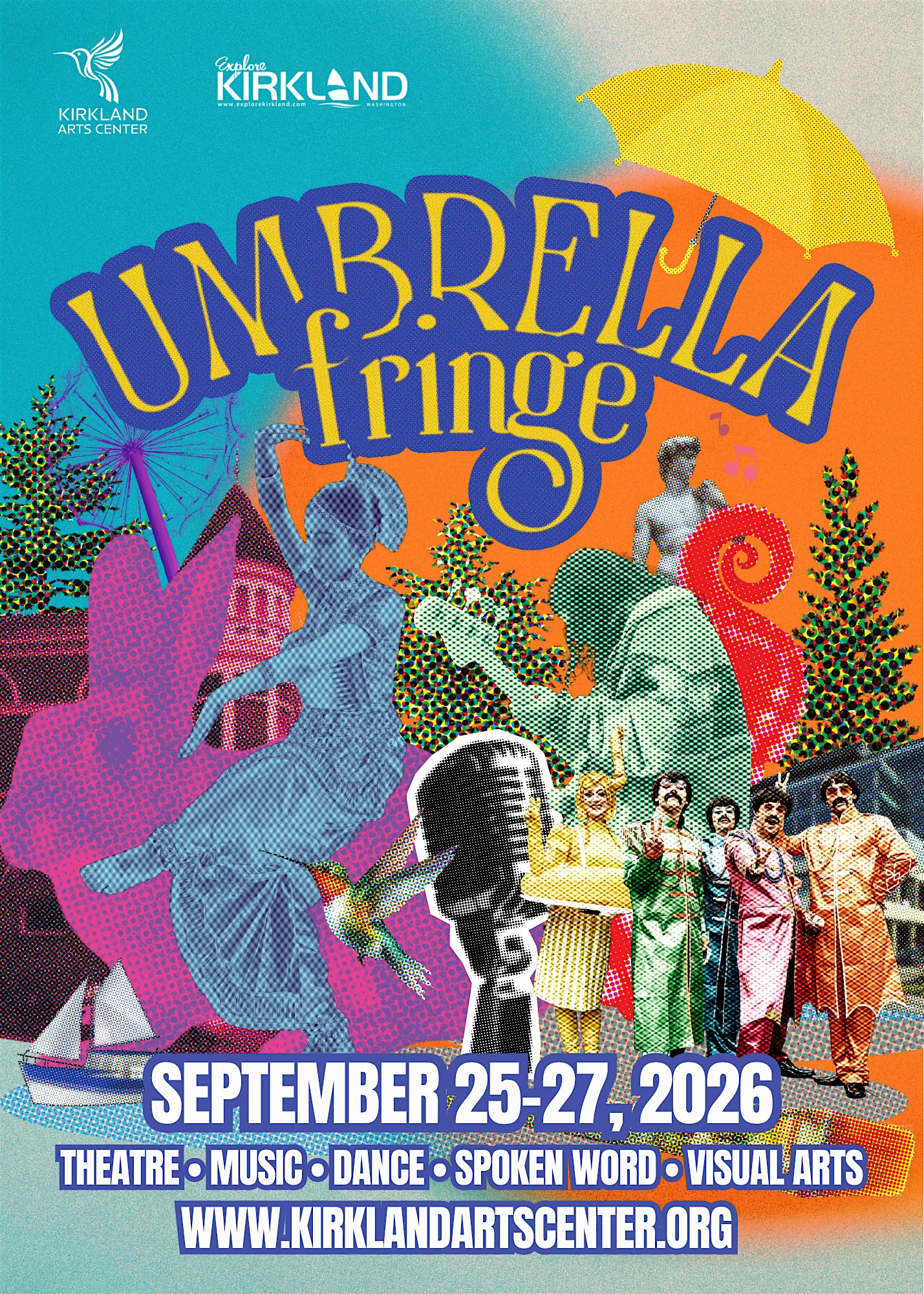 Kirkland Arts Center presents UMBRELLA FRINGE FESTIVAL