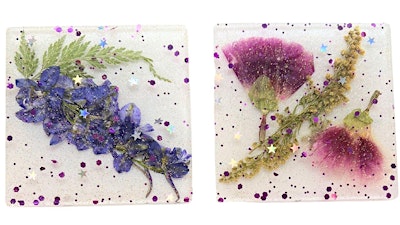 Flower Coaster Creation Class | Grace Noel Art