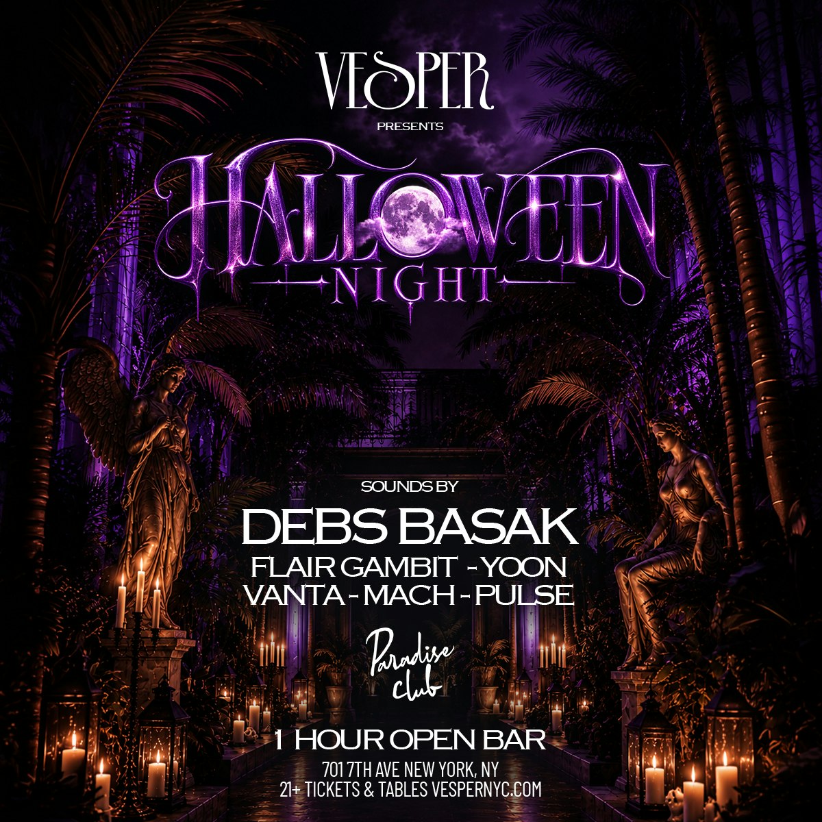 Halloween Night at Paradise Club