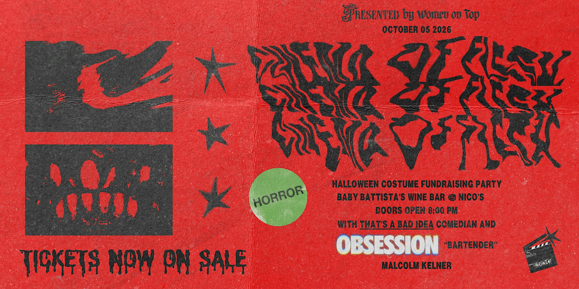 Cinema of Flesh | Halloween Costume Fundraising Party @ nico's