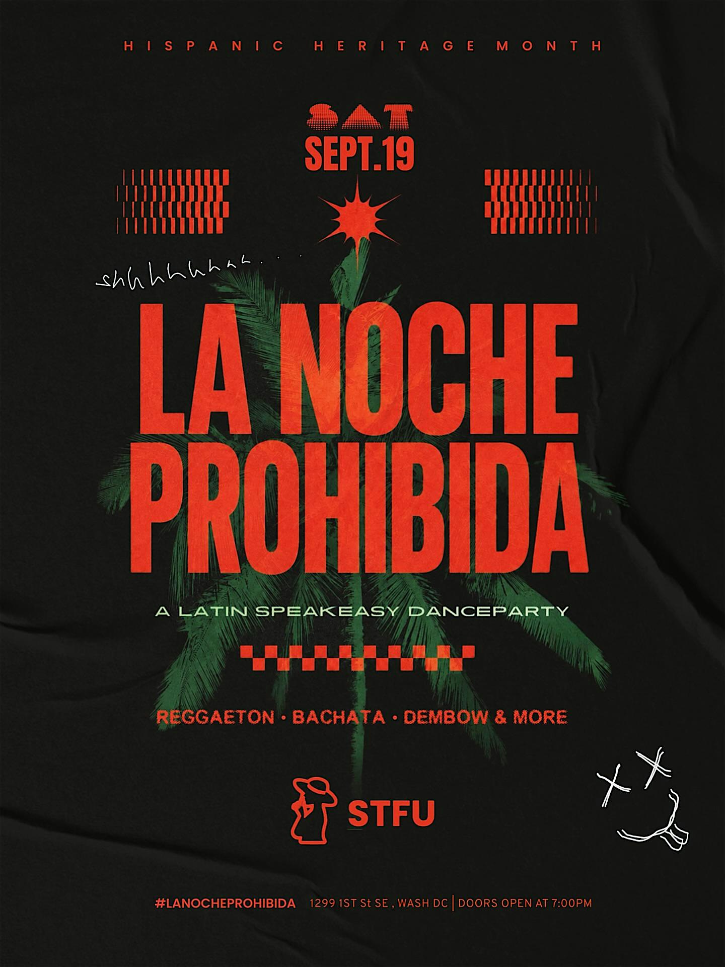09/19 LA NOCHE PROHIBIDA @ STFU NAVY YARD DC