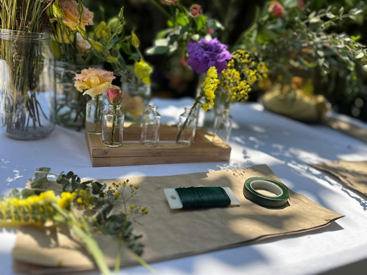 Crea tu corona de flores y cambia de chip