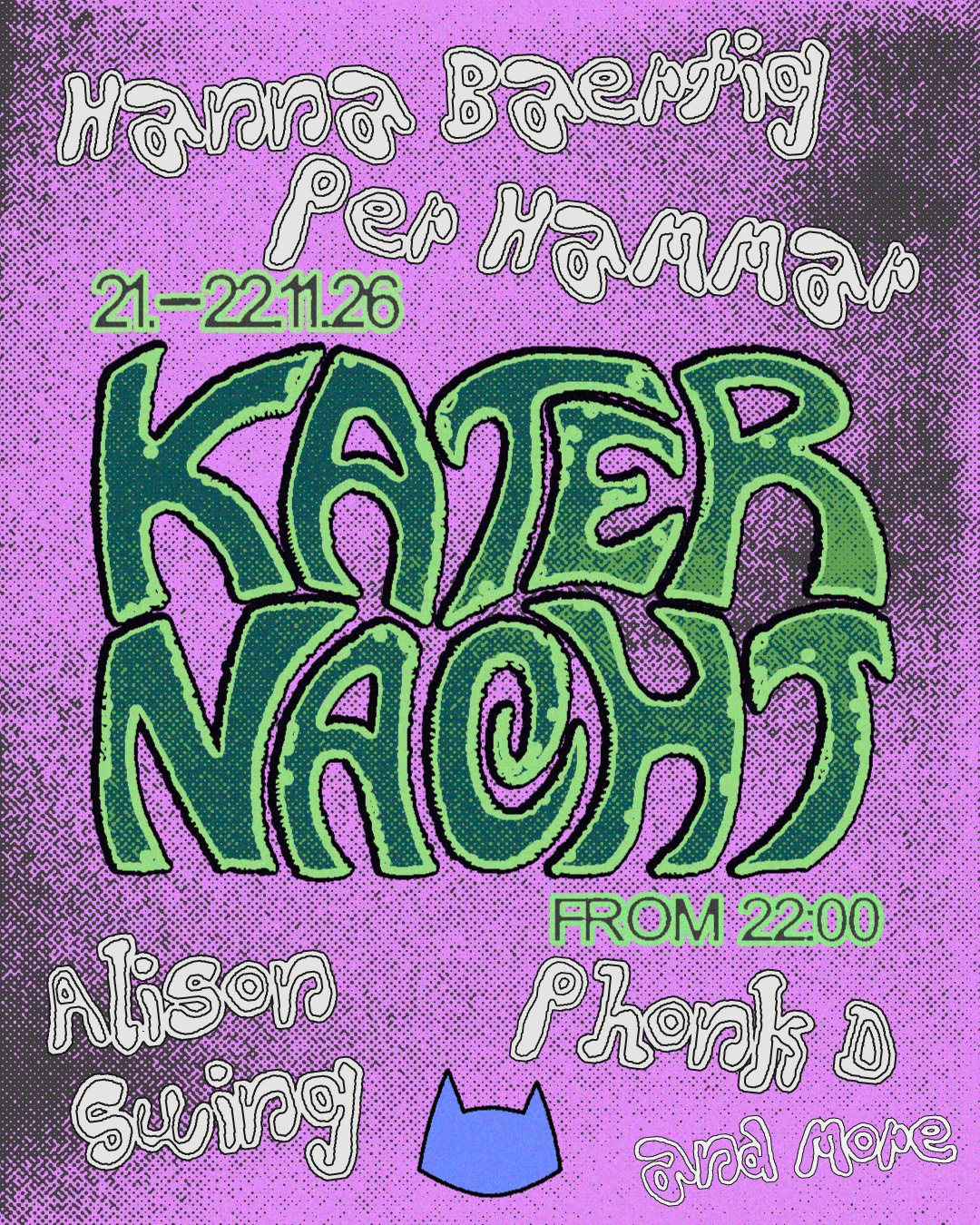 Katernacht with Per Hammar, Alison Swing, Phonk D + more