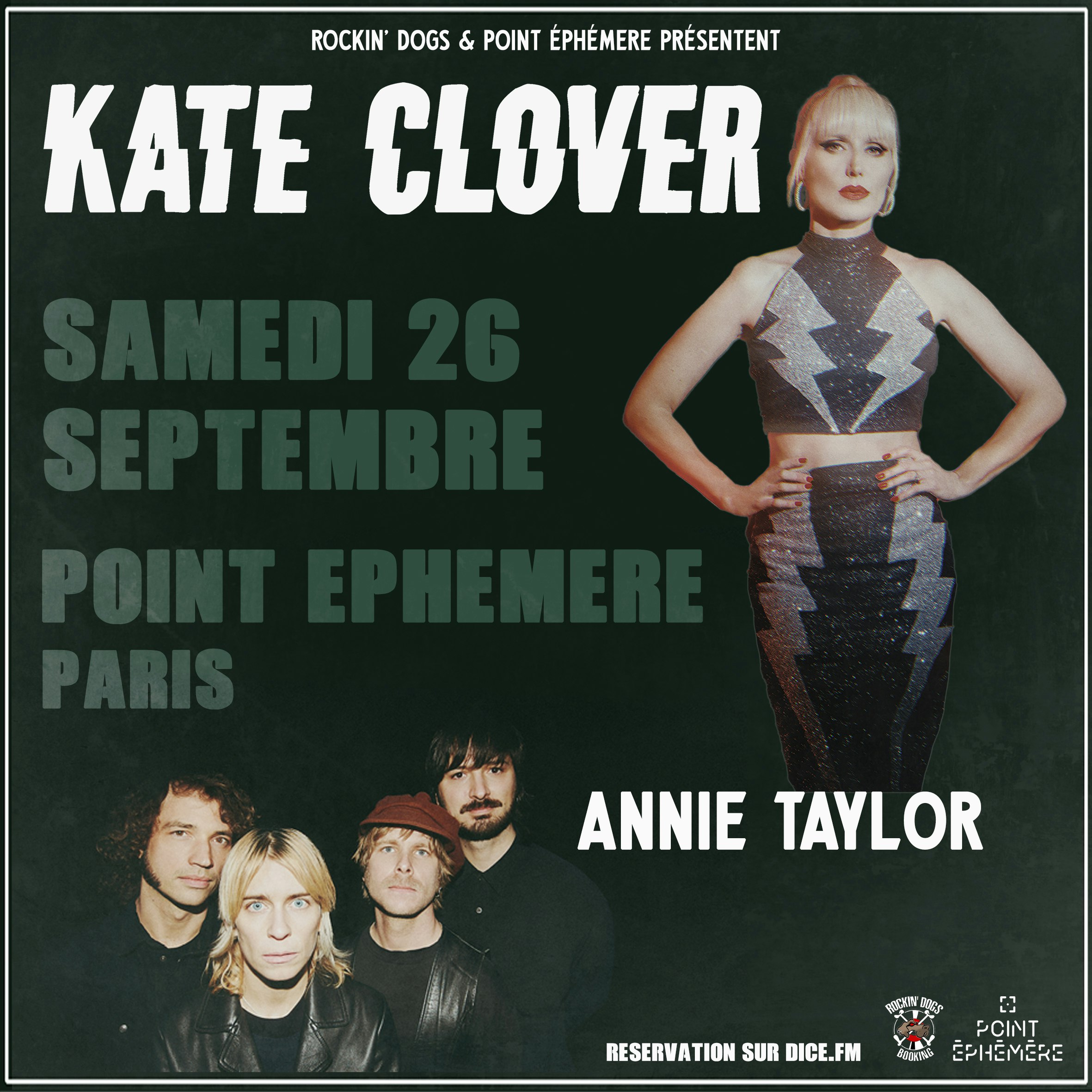 KATE CLOVER + ANNIE TAYLOR