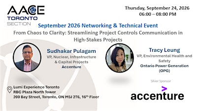 September 2026 Networking and Technical Event