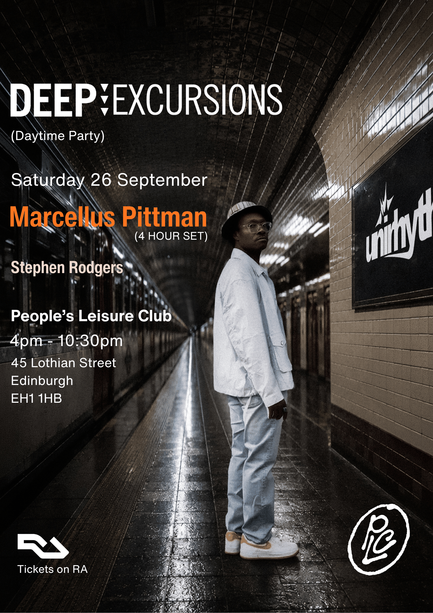 Deep Excursions (Daytime): Marcellus Pittman - 4hr Set