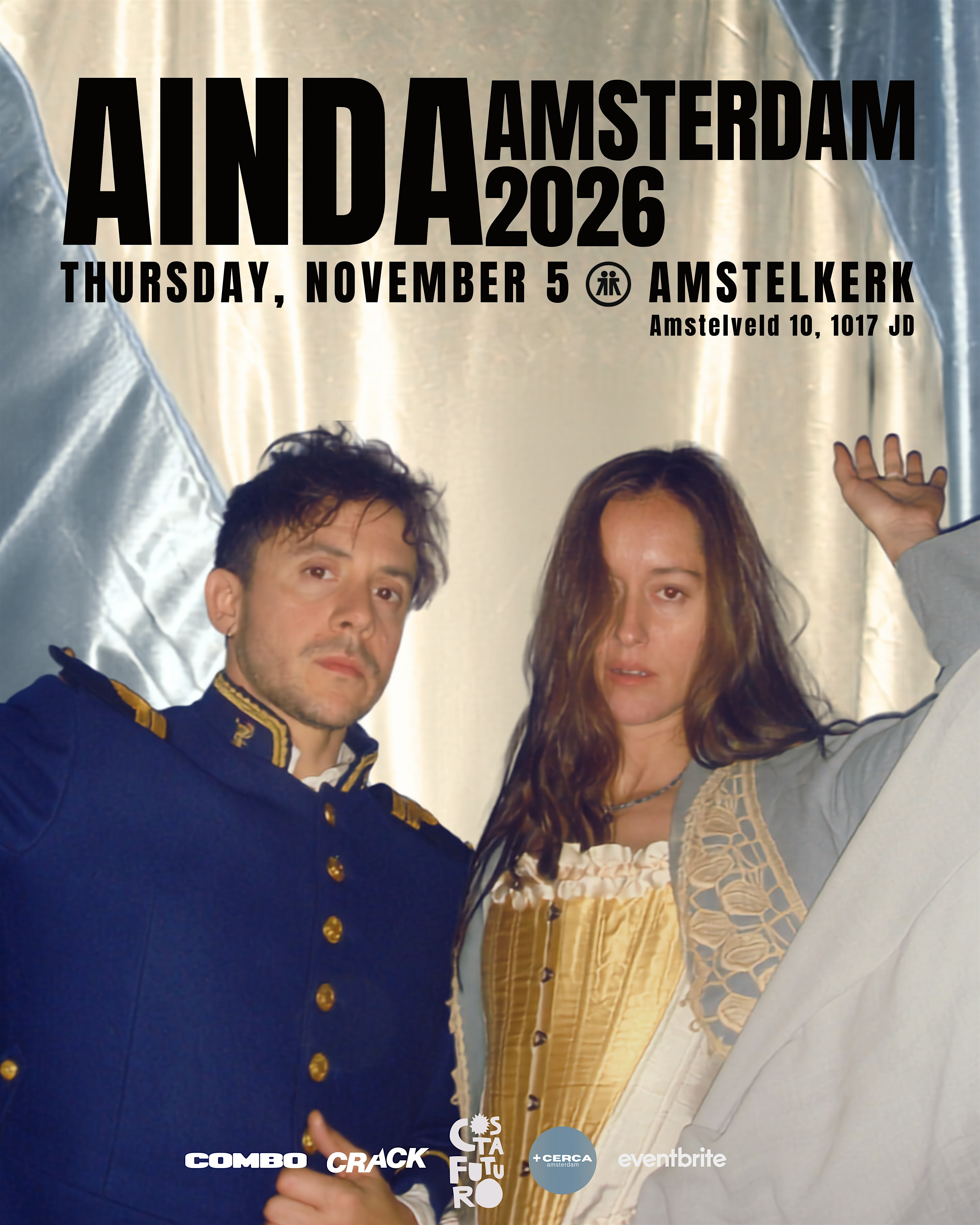 AINDA - show in the Amstelkerk