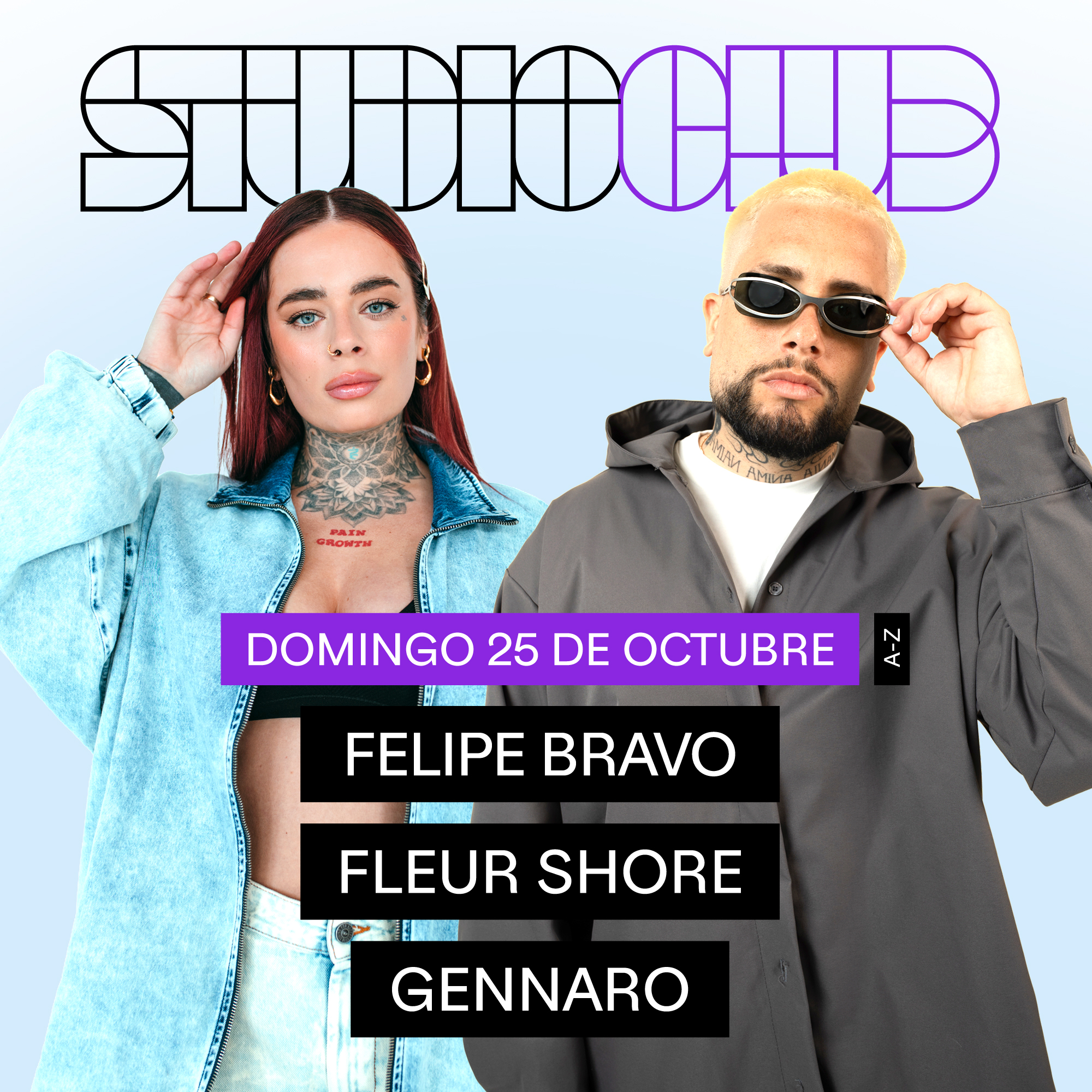 Studio Club Invites: Fleur Shore - GENARO - Felipe Bravo