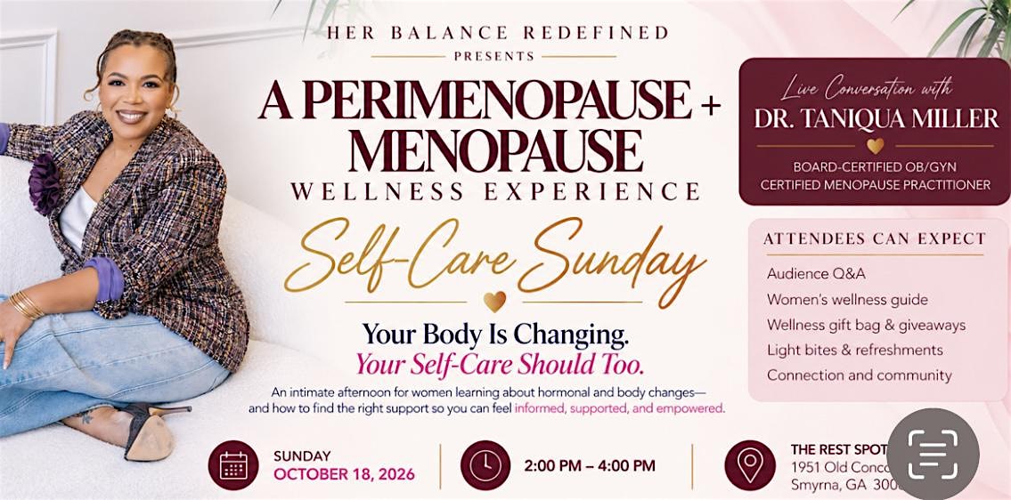 A Perimenopause and Menopause Wellness Experience