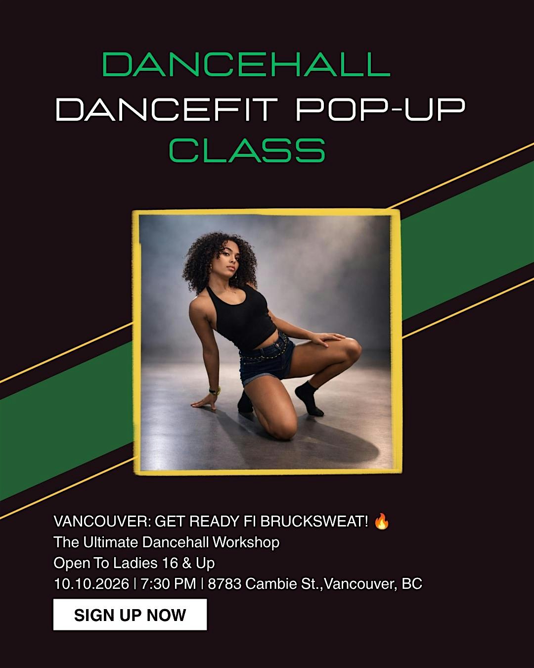 Dancehall DanceFit Pop-Up Class