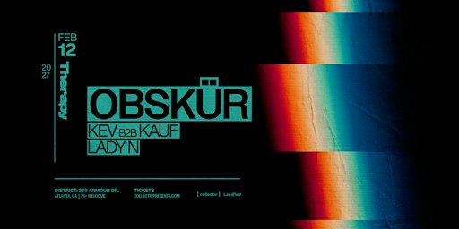 Obskür | Friday February 12th 2027  | District Atlanta