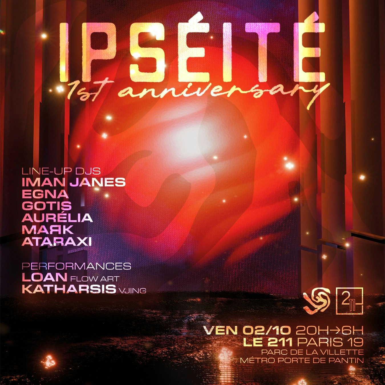 Ipséité 1st Year Anniversary Iman Janes, Egna, Gotis & more