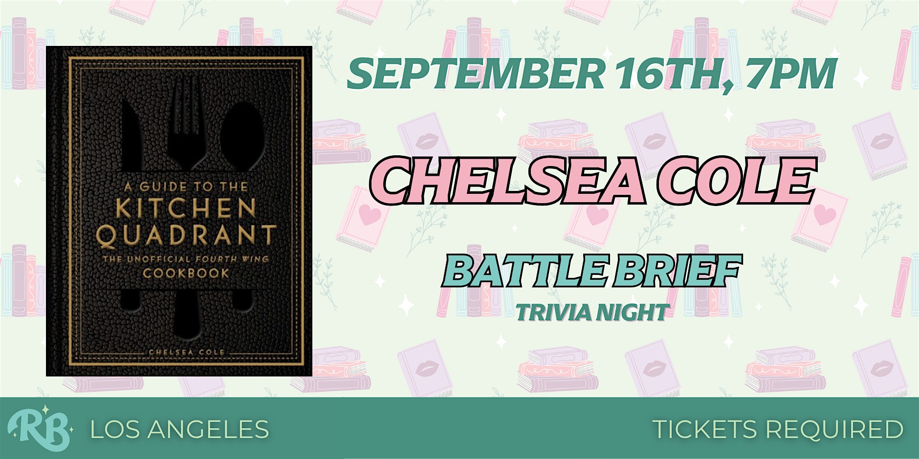 Battle Brief: A Fourth Wing Trivia Night with Chelsea Cole