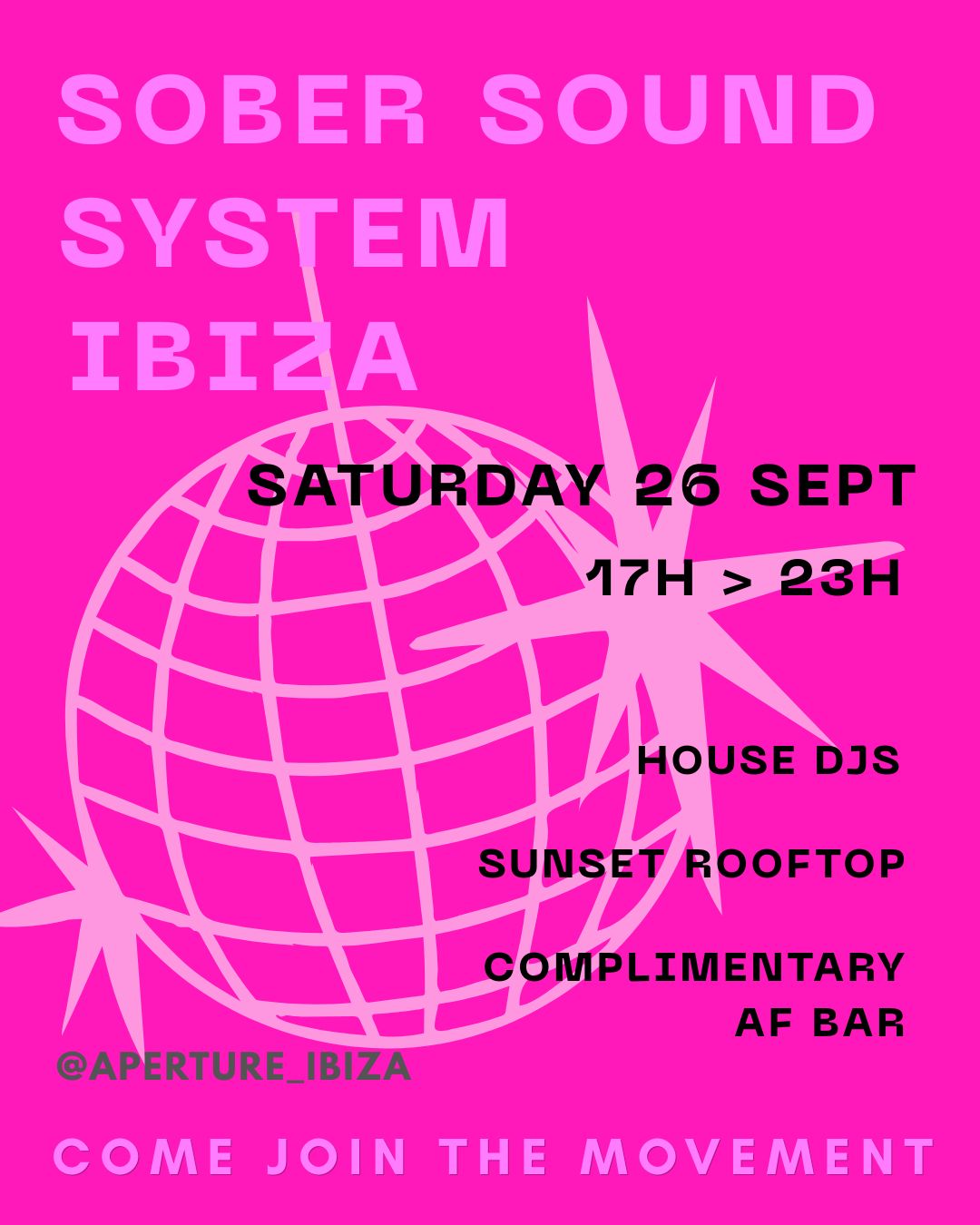 Sober Sound System Ibiza - ROOFTOP SESSION FINALE