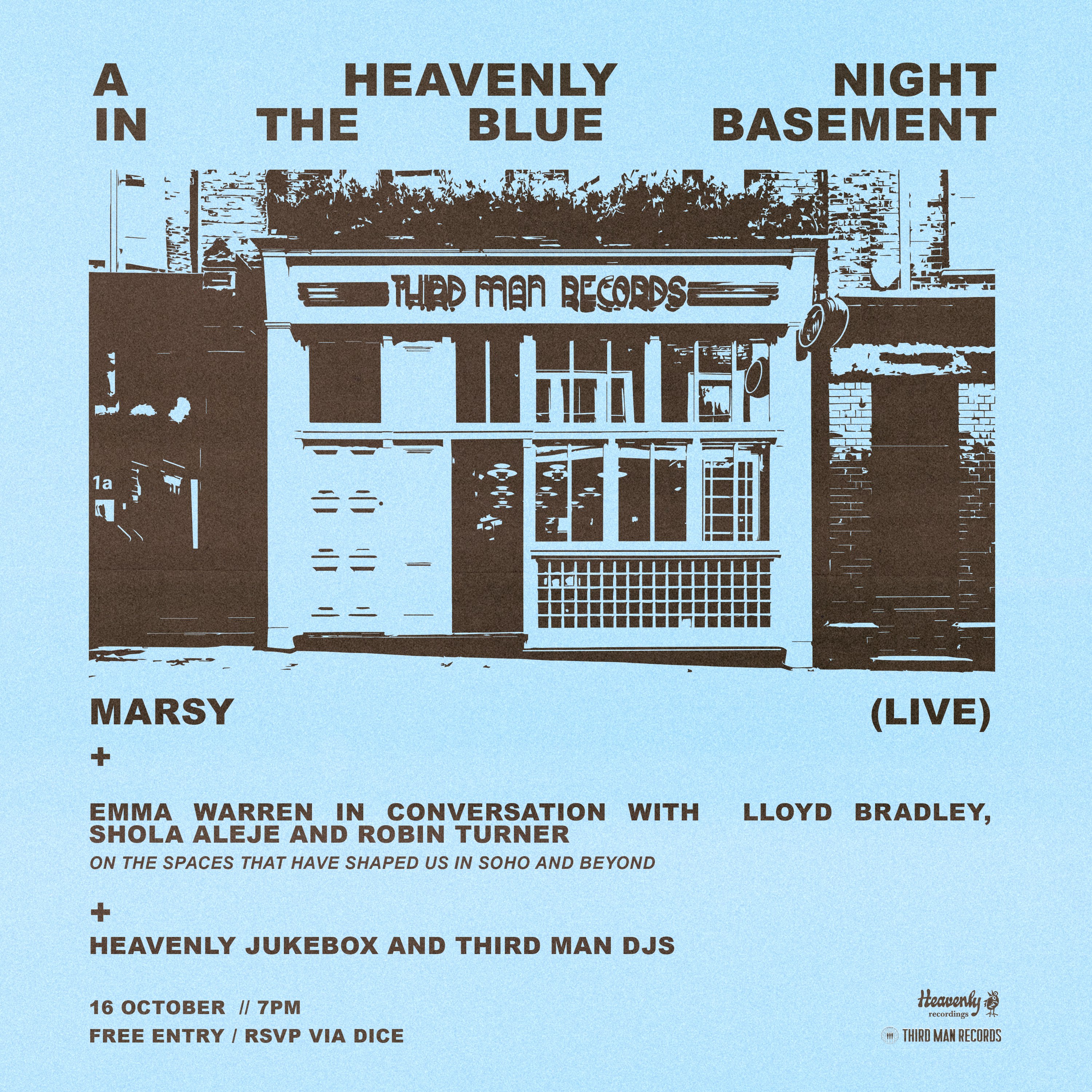 A Heavenly Night in the Blue Basement