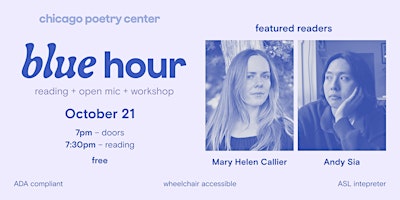 October Blue Hour Featuring Mary Helen Callier and Andy Sia