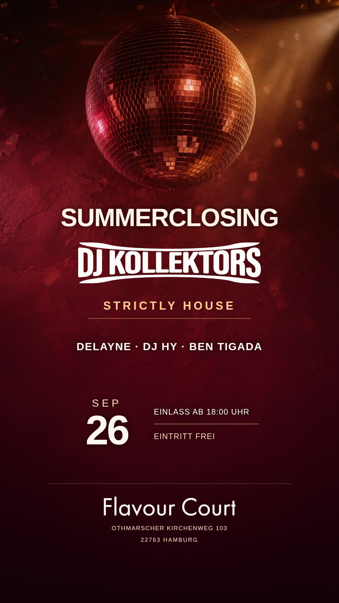 Sommerclosing